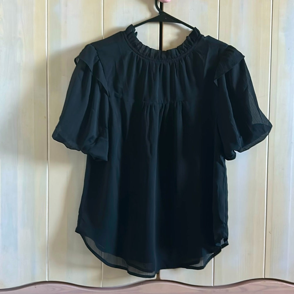 LOFT- Balloon Sleeve blouse